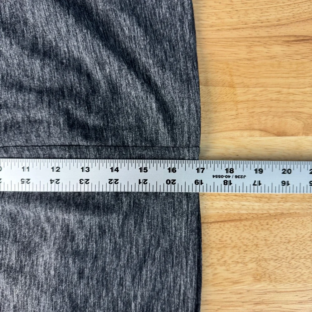 KUHL Harmony Skort Womens Medium Charcoal Gray Heathered Active Skirt Lined Logo